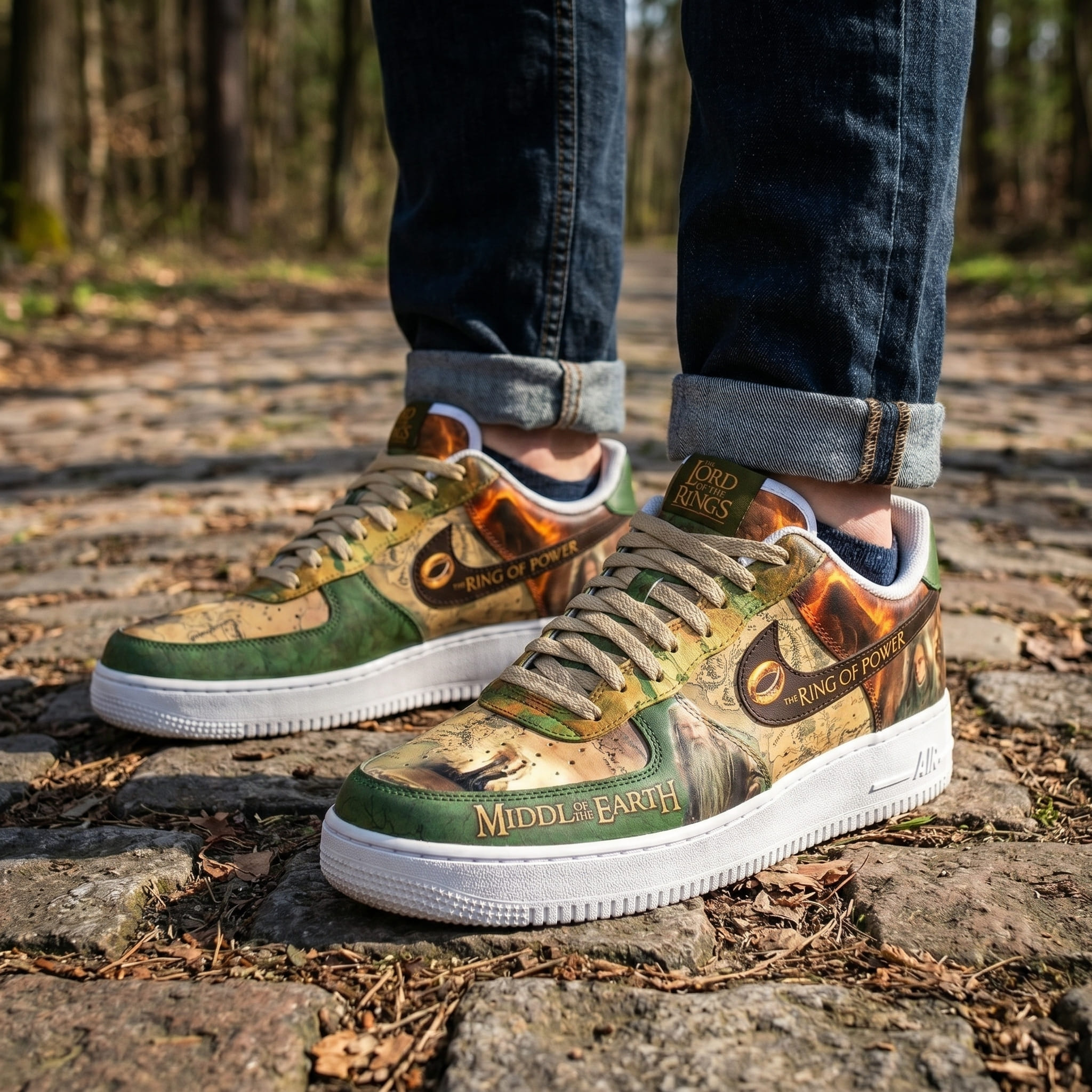 The Lord of the Rings Air Low-Top Sneakers Shoes - Image 3