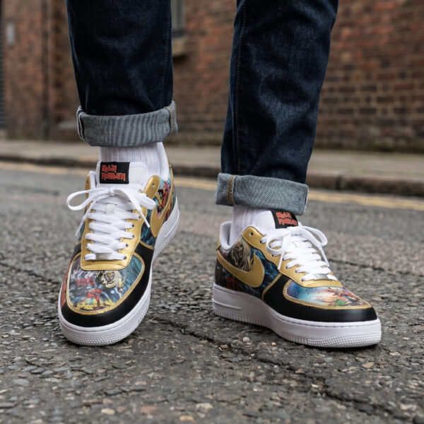 Iron Maiden Air Low-Top Sneakers Shoes - Image 3
