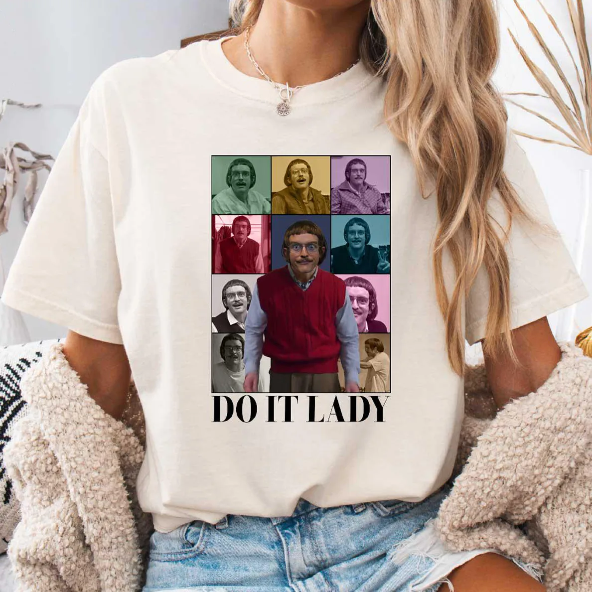 Funny Do It Lady Chit Shirt