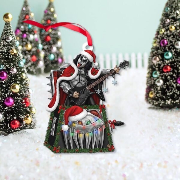 KISS "The Demon" Jack-In-The-Box Christmas Ornament - Image 5