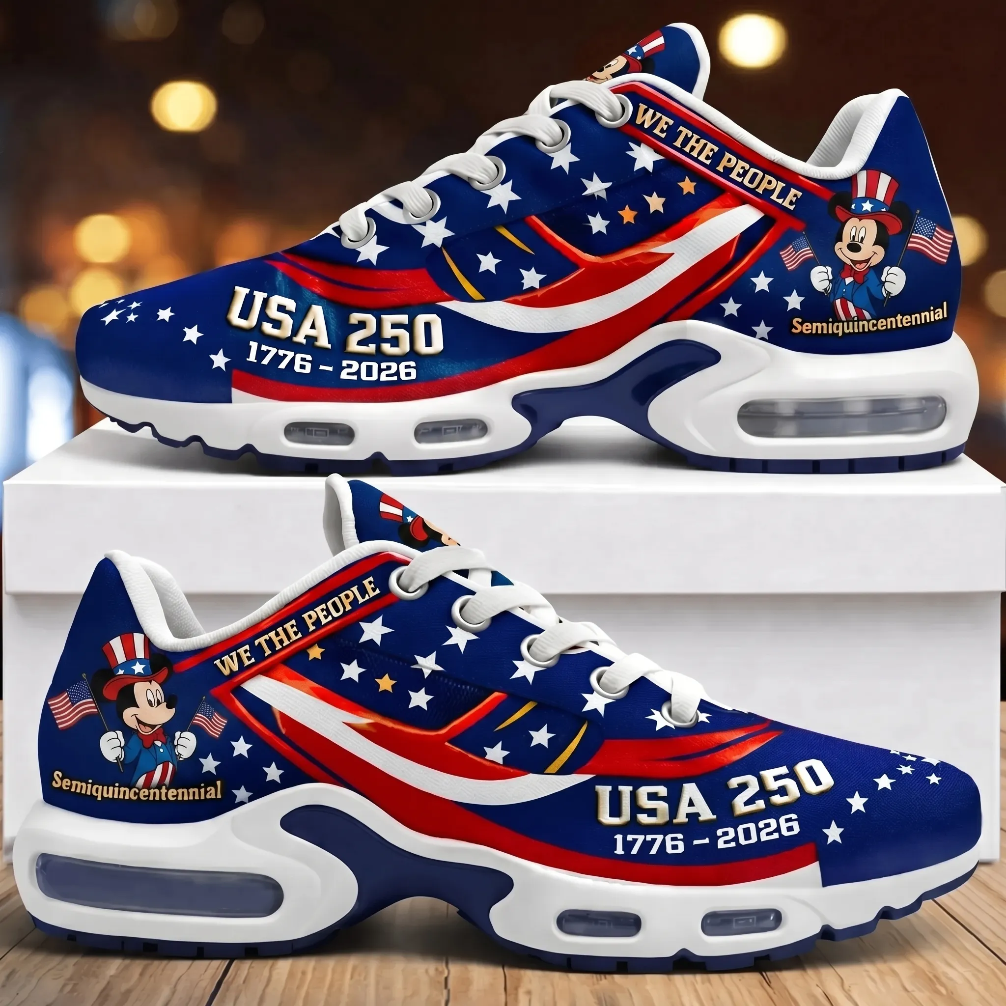 Mickey 250 Years of America Air Max Shoes