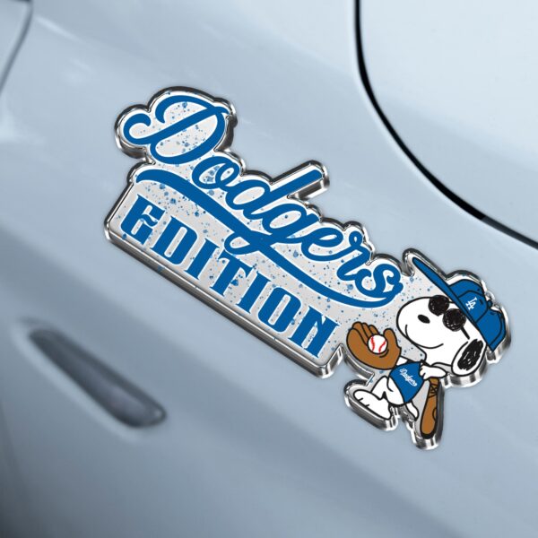 Los Angeles Dodgers Edition 3D Inlayed Car Name - Image 3