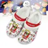 Personalized Peanuts Christmas Fleece Crocs Crocband Clogs Shoes