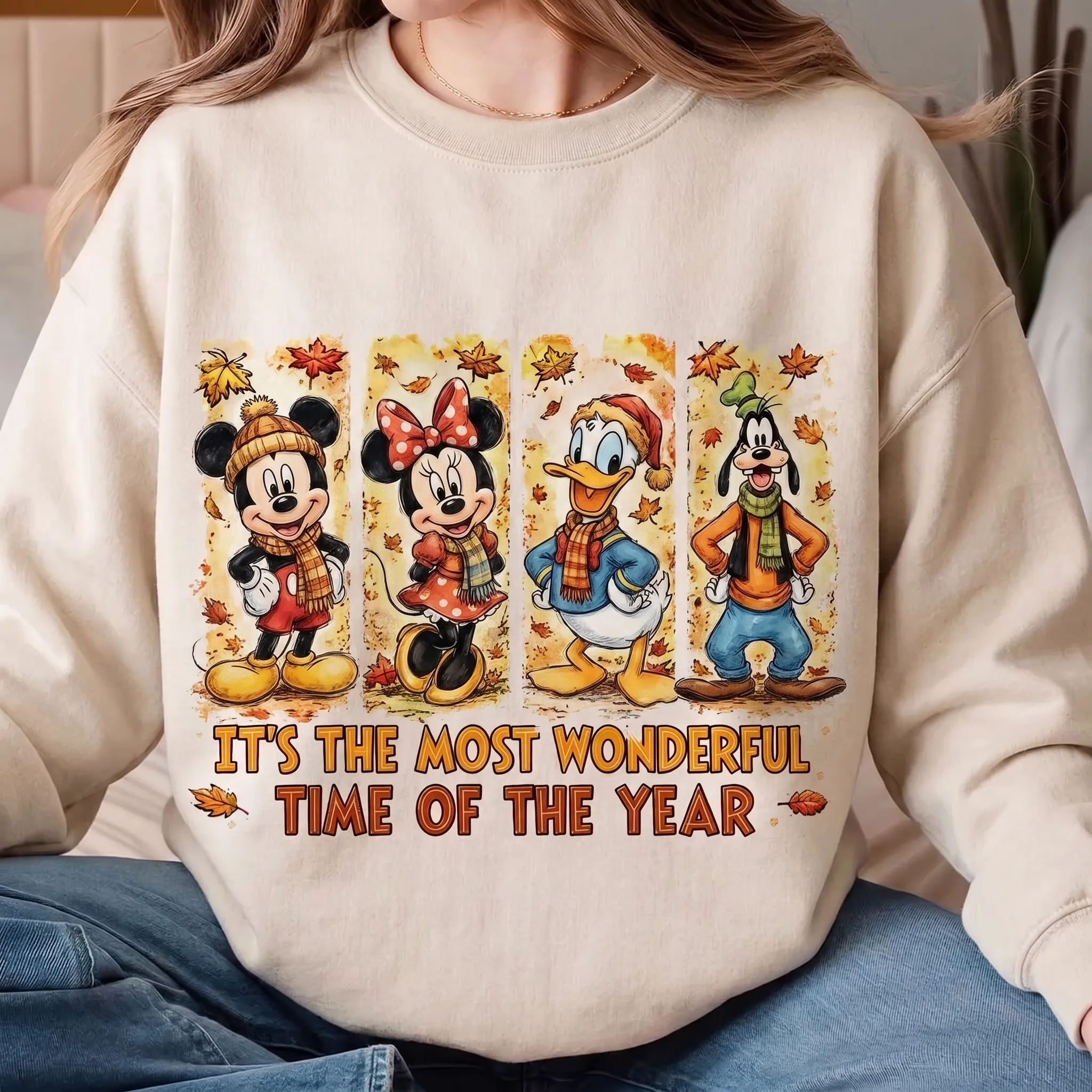 Mickey Thanksgiving Unisex Sweatshirt-THK133339