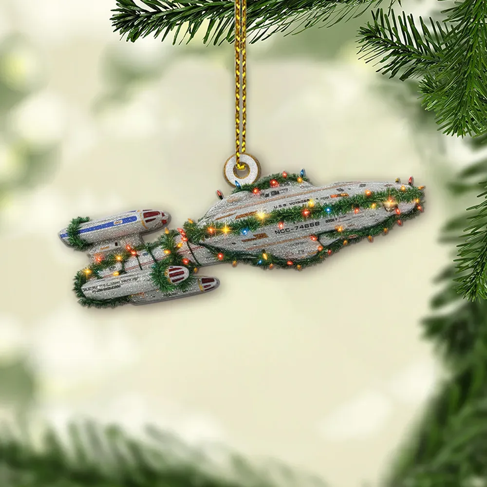 Star Trek Lights Christmas Ornament Full Set (6pcs) - Image 2