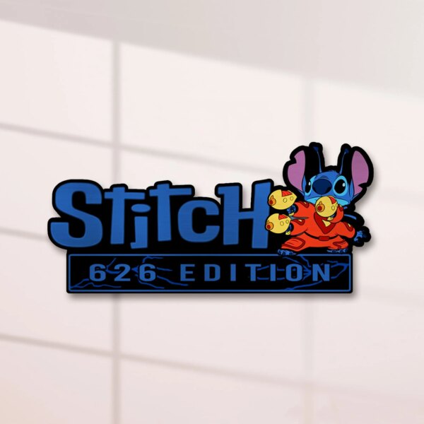 Stitch Experiment 626 Edition 3D Inlayed Car Name Badge 7 - Image 5