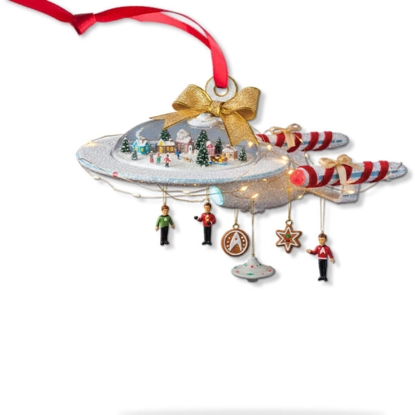 Star Trek U.S.S. Enterprise NCC-1701-C Christmas Ornament - Image 6