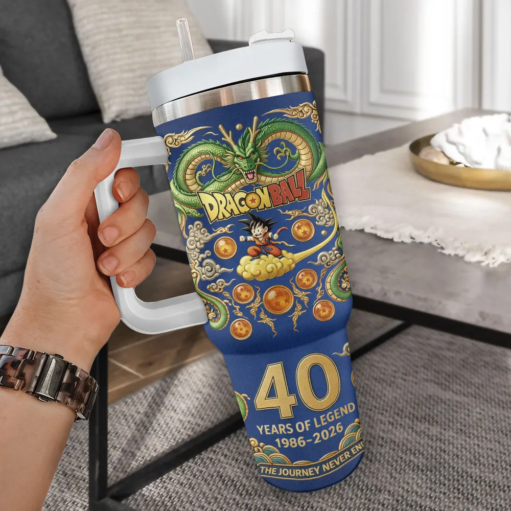 Dragon Ball 40th Anniversary 40oz Stanley Tumbler - Image 2