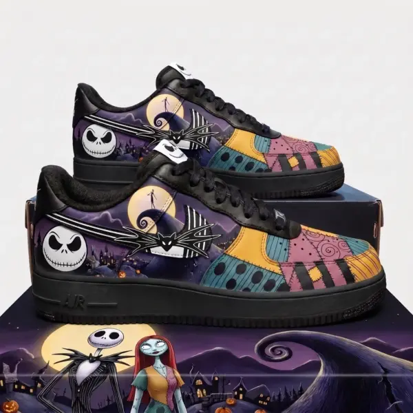 Alternative view of The Nightmare Before Christmas Air Low-Top Sneakers Shoes-THK132754