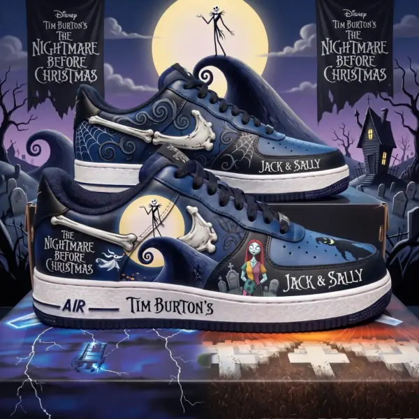 The Nightmare Before Christmas Air Low-Top Sneakers Shoes-THK132755