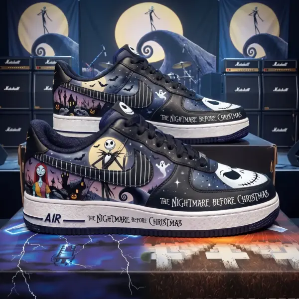 The Nightmare Before Christmas Air Low-Top Sneakers Shoes-THK132759