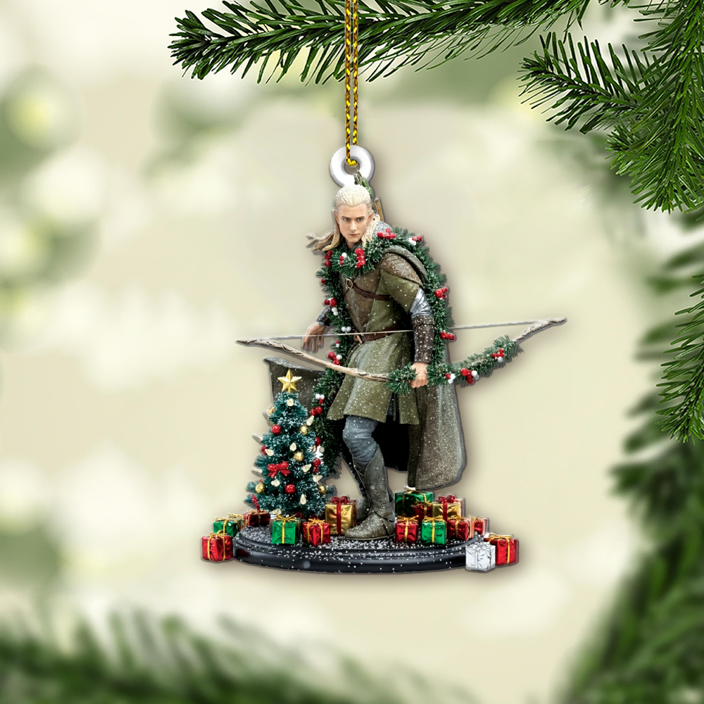 Lord of the Rings Legolas Christmas Ornament