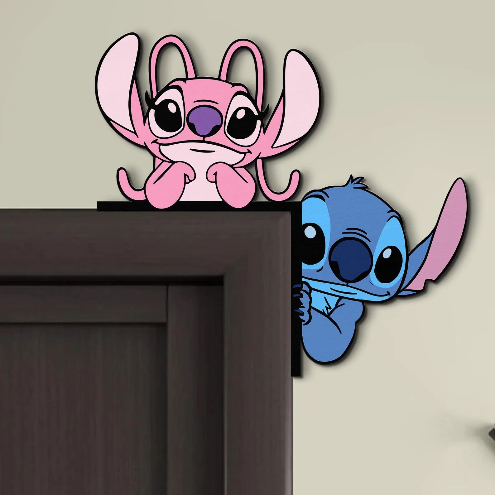 Stitch And Angel Door Corner - Image 2