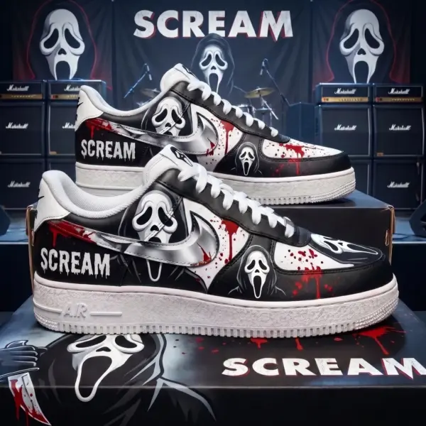 Ghostface Air Low-Top Sneakers Shoes