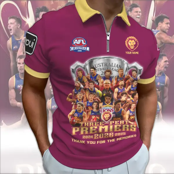 Personalized Brisbane Lions Polo Shirt-THK136773