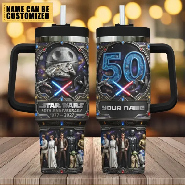 Personalized Star Wars 50th Anniversary 40oz Stanley Tumbler-THK125067