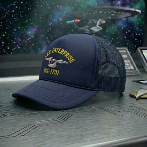 Premium Star Trek The Original Series 1701 Embroidery Cap - Image 4