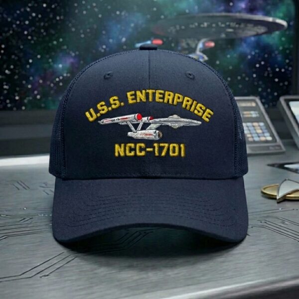 Premium Star Trek The Original Series 1701 Embroidery Cap - Image 3