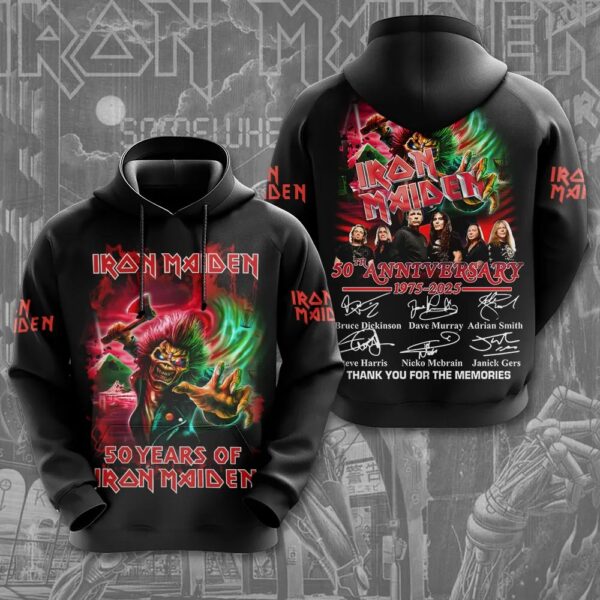 Alternative view of IRM Band 50th Anniversary 2025 3D Apparel – THK116719
