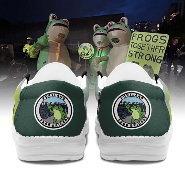 Portland Frog Resist Hey Dude Shoes - Image 4