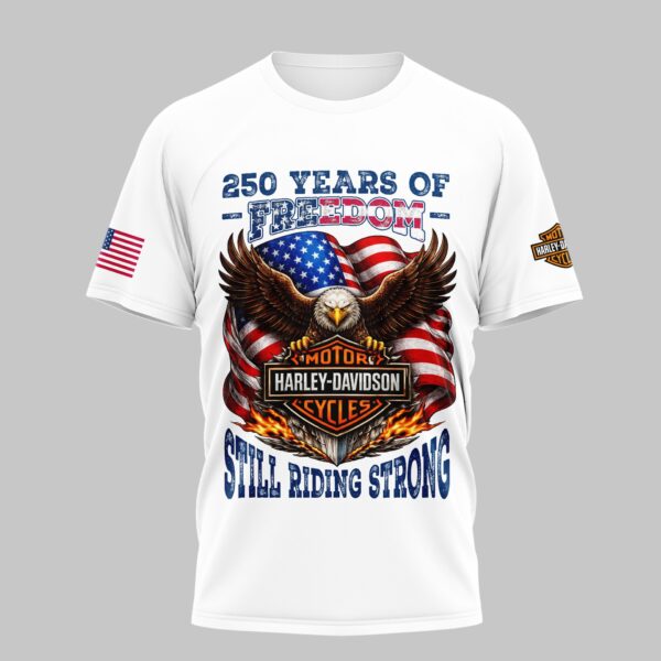 Alternative view of Premium Harley Davidson 250th Anniversary 3D Apparel