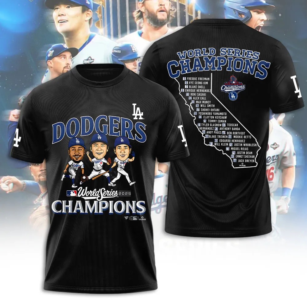 Los Angeles Dodgers 3D Apparel – THK117266