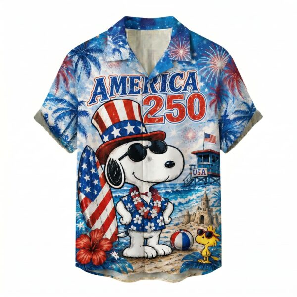 Premium SNPY 250 Years Of Freedom Hawaiian Shirt-THK129827