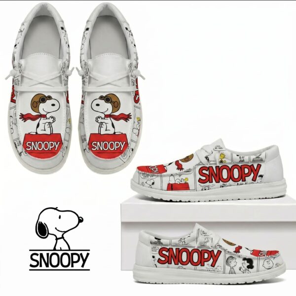 Snoopy Hey Dude Shoes-THK128583