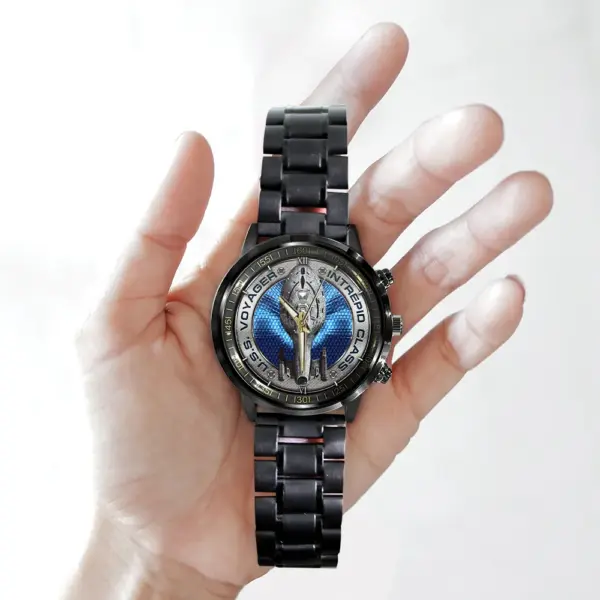 Star Trek Black Stainless Steel Watch -THK121997 - Image 3