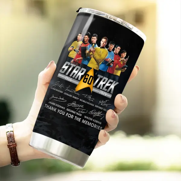 Alternative view of Star Trek 60th Anniversary Tumbler Cup - THK121981