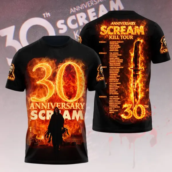 Scream 30th Anniversary 3D Apparel &ndash; THK124618