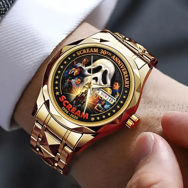 Scream Alloy Luxury Quartz Watch-THK124775 - Image 3