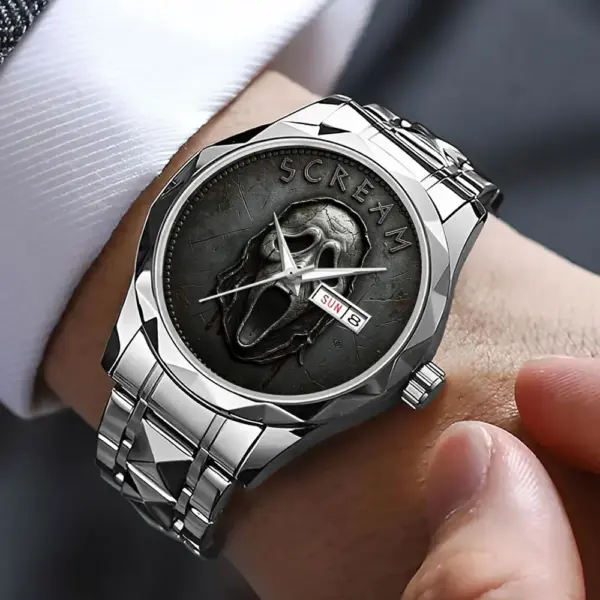 Scream Alloy Luxury Quartz Watch -THK124787 - Image 3