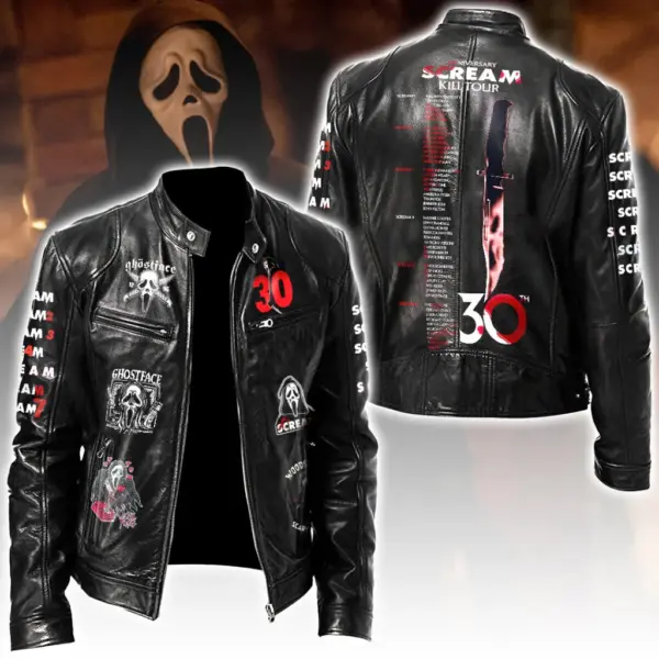 Scream 30th Anniversary Leather Jacket - THK124620