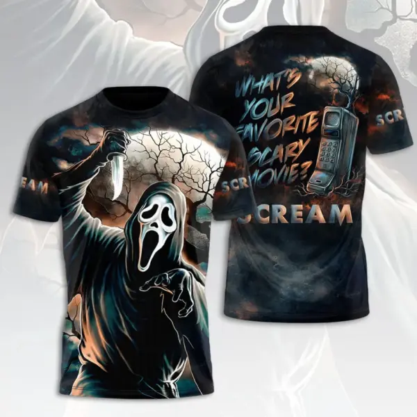 Scream 30th Anniversary 3D Apparel – THK124793