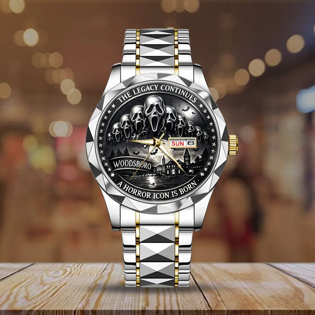 Scream Alloy Luxury Quartz Watch -THK124781 - Image 3