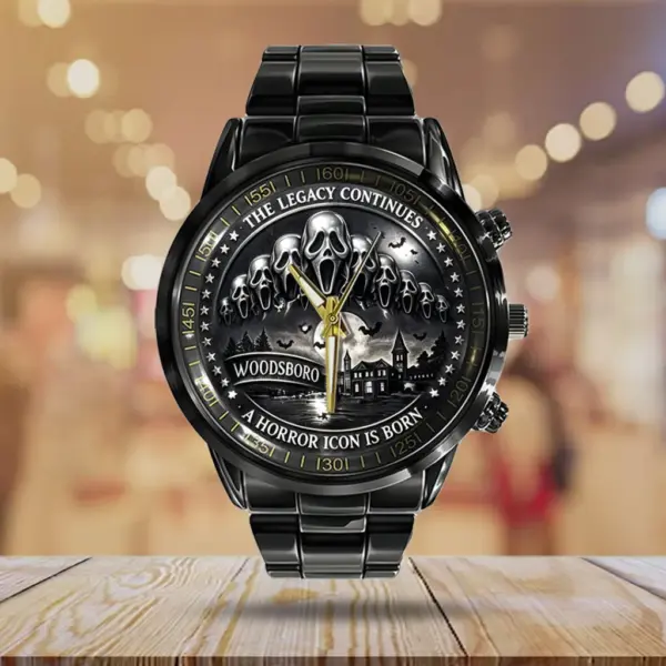 Scream Black Stainless Steel Watch -THK124735 - Image 4