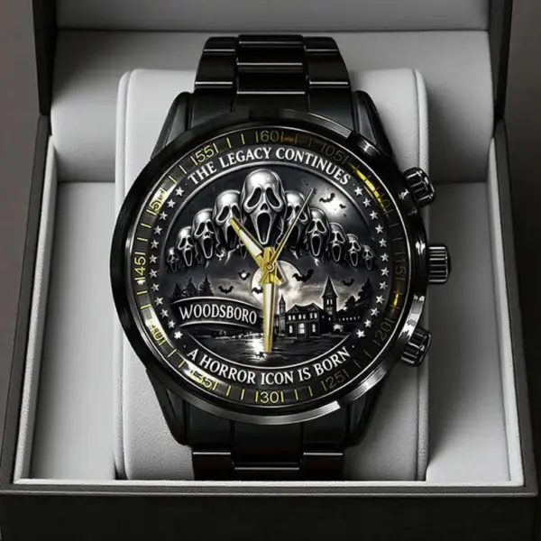 Scream Black Stainless Steel Watch -THK124735 - Image 3