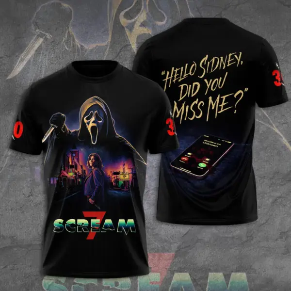 Scream 30th Anniversary 3D Apparel – THK124746