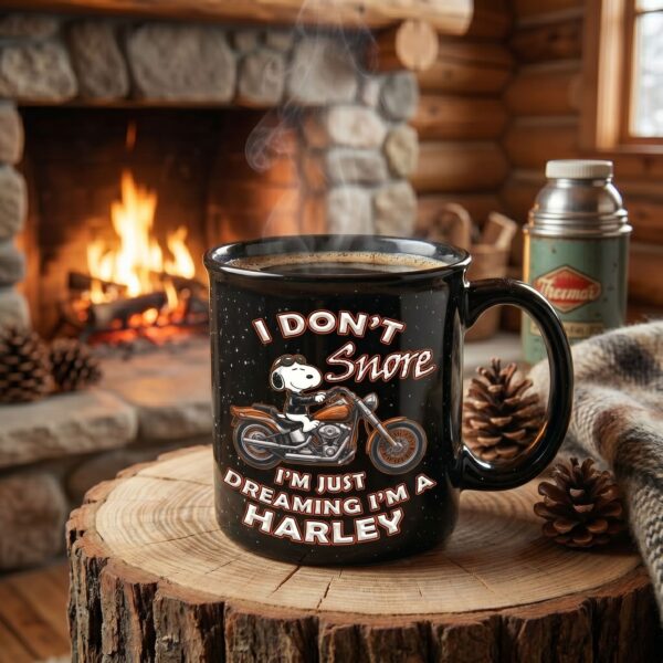I Don't Snore I'm just Dreaming I'm a Harley Mug - Image 3