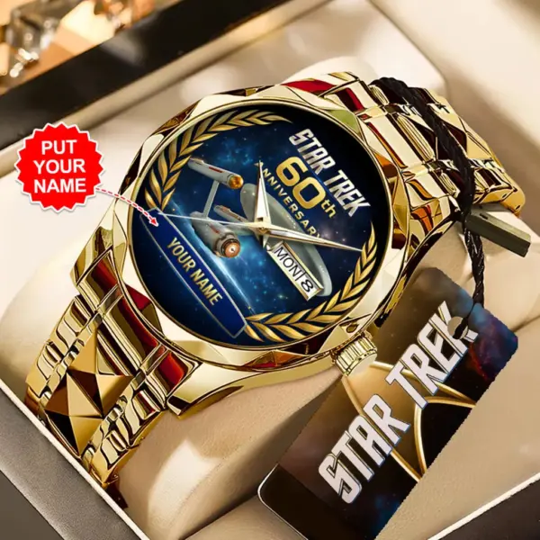 Star Trek Alloy Luxury Quartz Watch -THK124441