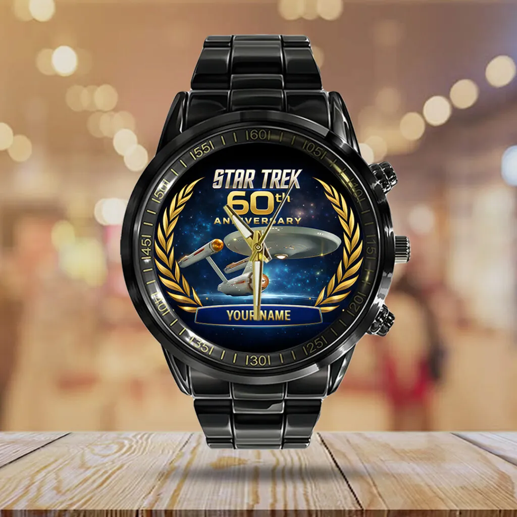 Star Trek 60th Anniversary 2026 Black Stainless Steel Watch-THK124446 - Image 3