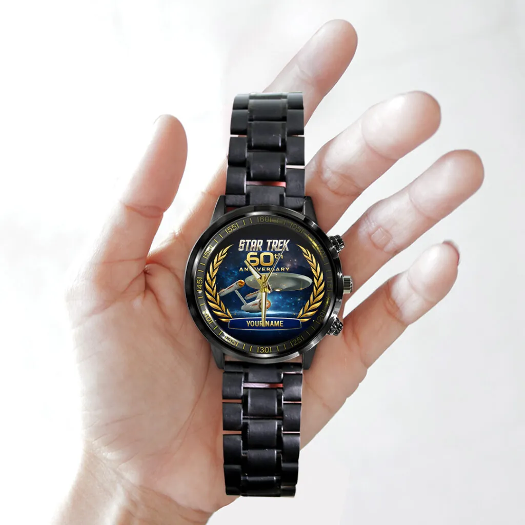 Star Trek 60th Anniversary 2026 Black Stainless Steel Watch-THK124446 - Image 4
