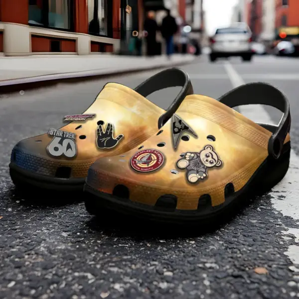 Alternative view of Star Trek 60th Anniversary 2026 Custom Clogs