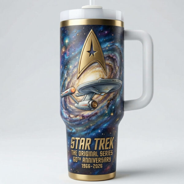 Star Trek 60th Anniversary 40oz Stanley Tumbler -THK126264 - Image 4