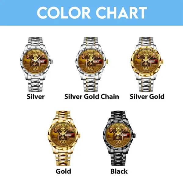 Star Trek Alloy Luxury Quartz Watch -THK124428 - Image 5