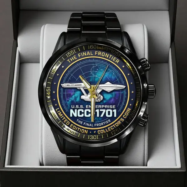 Star Trek 60th Anniversary 2026 Black Stainless Steel Watch-THK124906 - Image 3