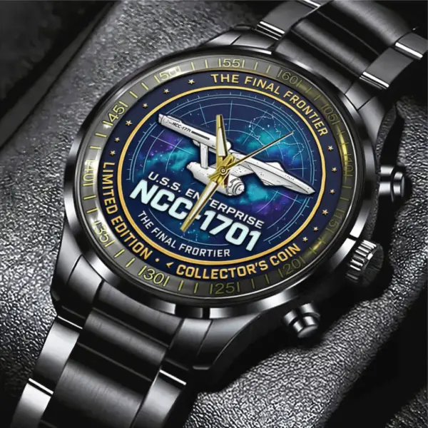 Star Trek 60th Anniversary 2026 Black Stainless Steel Watch-THK124906