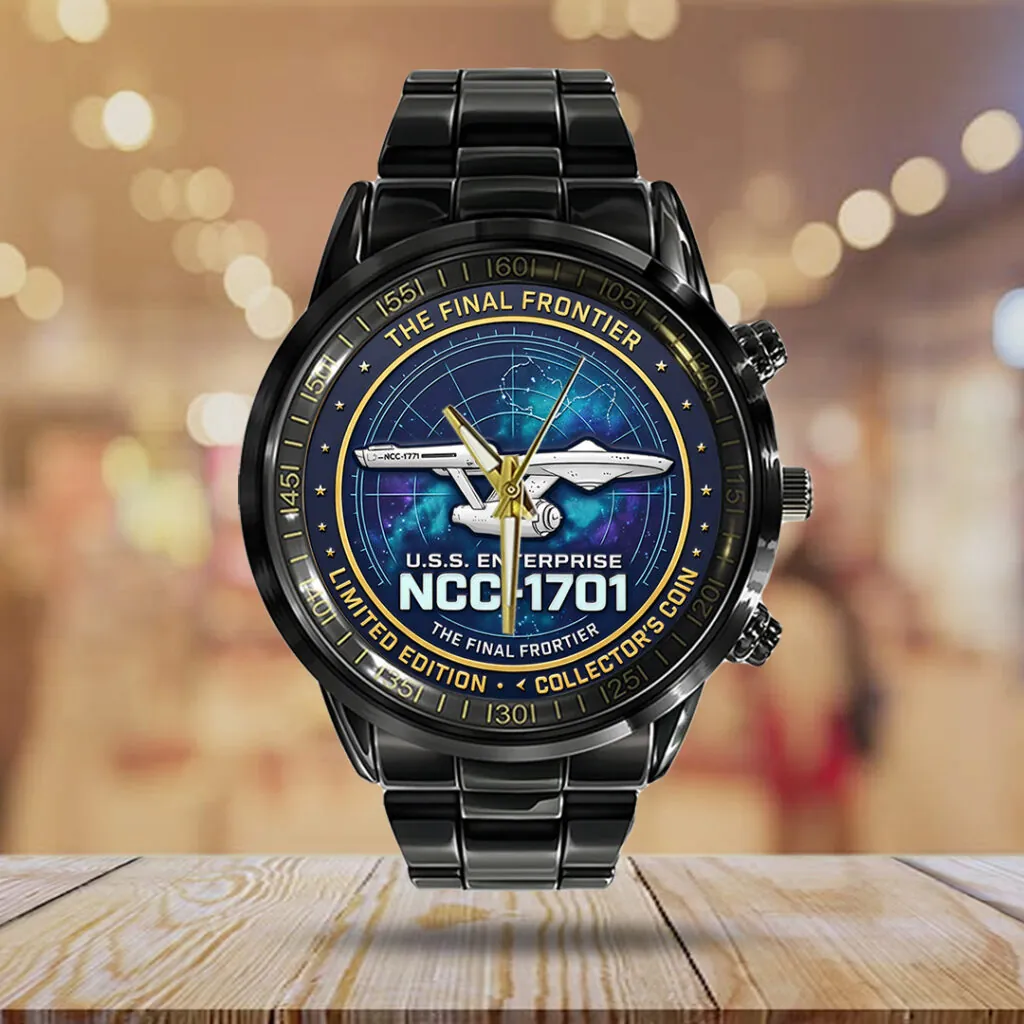 Star Trek 60th Anniversary 2026 Black Stainless Steel Watch-THK124906 - Image 4