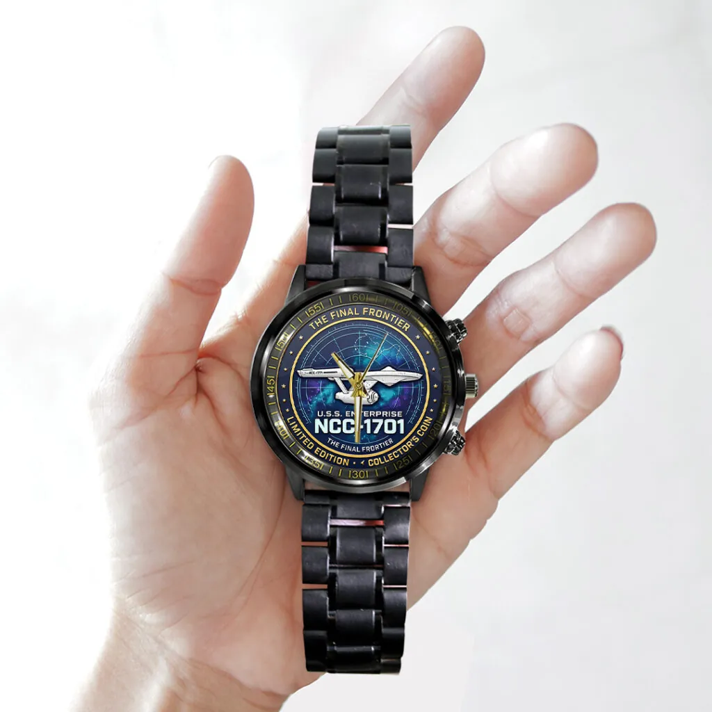 Star Trek 60th Anniversary 2026 Black Stainless Steel Watch-THK124906 - Image 5
